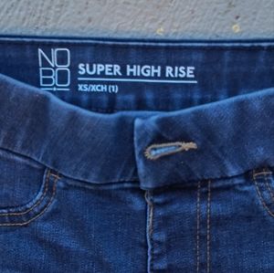 No Bo super high rise jeans
